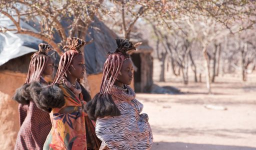 Himba village in Namibia